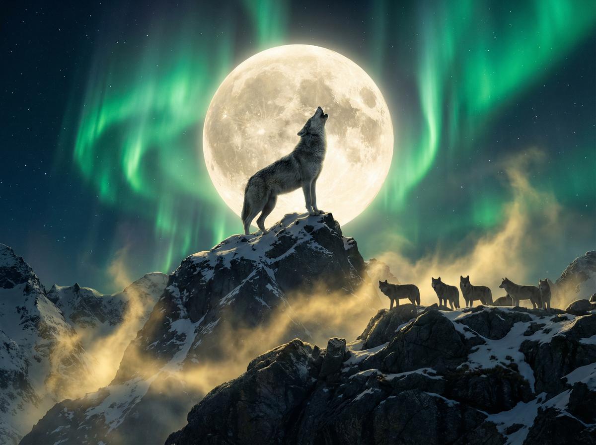 重口-灰狼月夜嚎叫视频